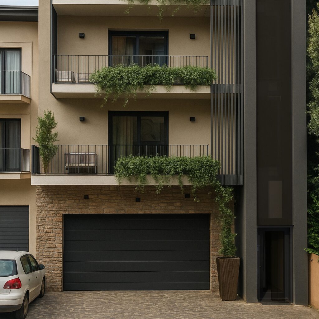 Tavernola Residence by daylight